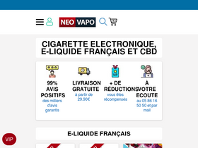 'neovapo.com' screenshot