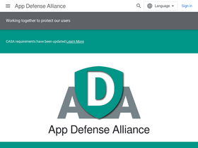 'appdefensealliance.dev' screenshot