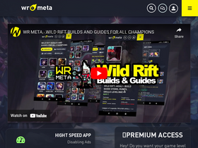 'wr-meta.com' screenshot