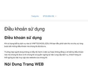 'vnptschool.edu.vn' screenshot