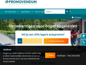 'promovendum.nl' screenshot