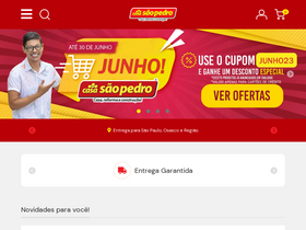 'casasaopedro.com.br' screenshot