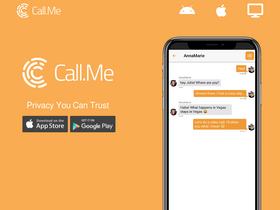'call.me' screenshot