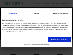 'oredoppie.com' screenshot