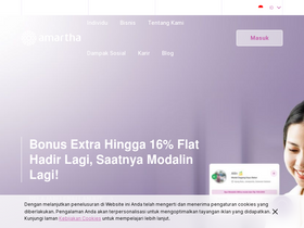 'amartha.com' screenshot
