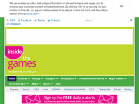 'insidethegames.biz' screenshot