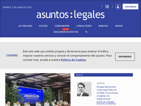 'asuntoslegales.com.co' screenshot