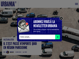 'urbania.fr' screenshot
