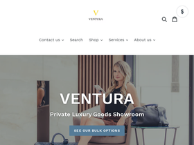 venturaluxe.com homepage screenshot