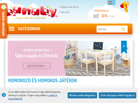 'banaby.hu' screenshot