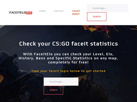 'faceitelo.net' screenshot