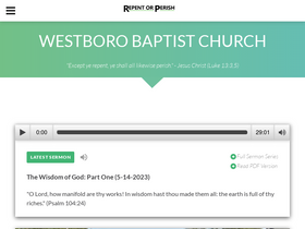 'godhatesfags.com' screenshot