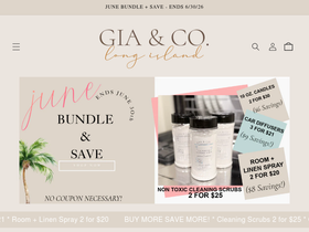 giapendergast.com homepage screenshot