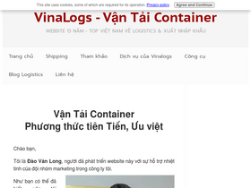 'container-transportation.com' screenshot