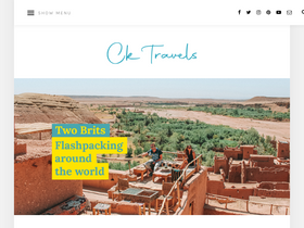 'cktravels.com' screenshot