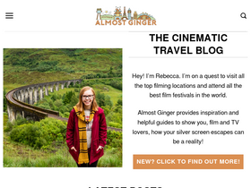 'almostginger.com' screenshot