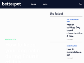 'betterpet.com' screenshot