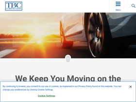 'tbccorp.com' screenshot