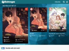 'dichtruyenpro01.com' screenshot