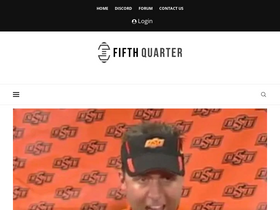 'fifthquarter.net' screenshot