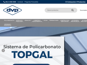 'dvp.cl' screenshot