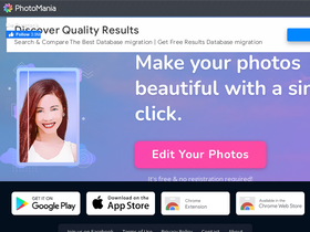 'photomania.net' screenshot