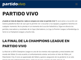 'partidovivo.com' screenshot