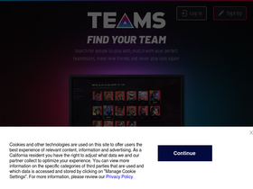 'teams.gg' screenshot