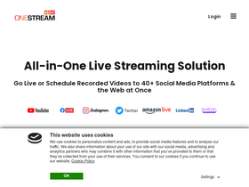 'onestream.live' screenshot