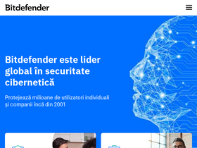 'bitdefender.ro' screenshot