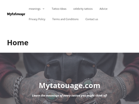 'mytatouage.com' screenshot