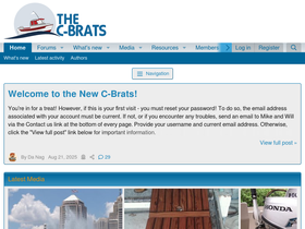 'c-brats.com' screenshot