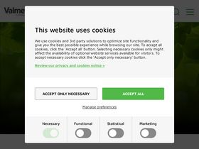 'valmet.com' screenshot