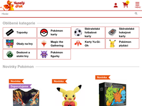 'vesely-drak.cz' screenshot