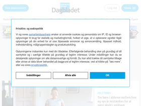 'dagbladet-holstebro-struer.dk' screenshot