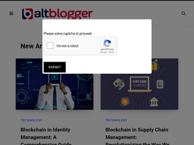 'altblogger.net' screenshot