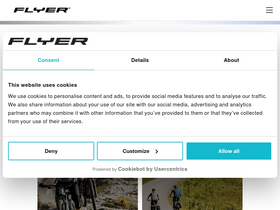 'flyer-bikes.com' screenshot
