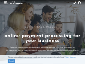 'micropayment.de' screenshot