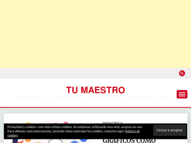 'tumaestros.co' screenshot