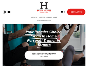 'yourhousefitness.com' screenshot