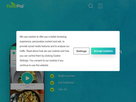 'foodpal-app.com' screenshot