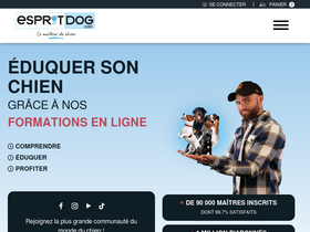 'espritdog.com' screenshot