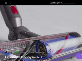 'dyson.cz' screenshot