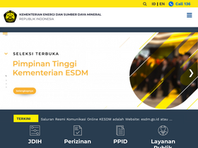 'erkab.esdm.go.id' screenshot