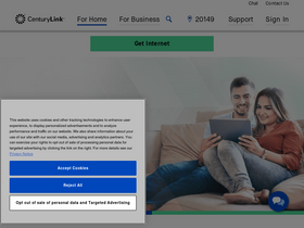 'centurylink.com' screenshot