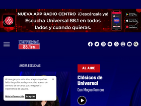 'universal881.com' screenshot