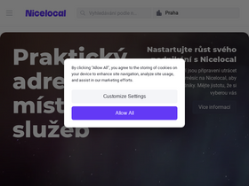 'nicelocal.cz' screenshot