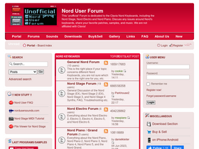 'norduserforum.com' screenshot