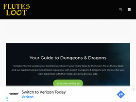 'flutesloot.com' screenshot