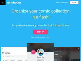 'whakoom.com' screenshot